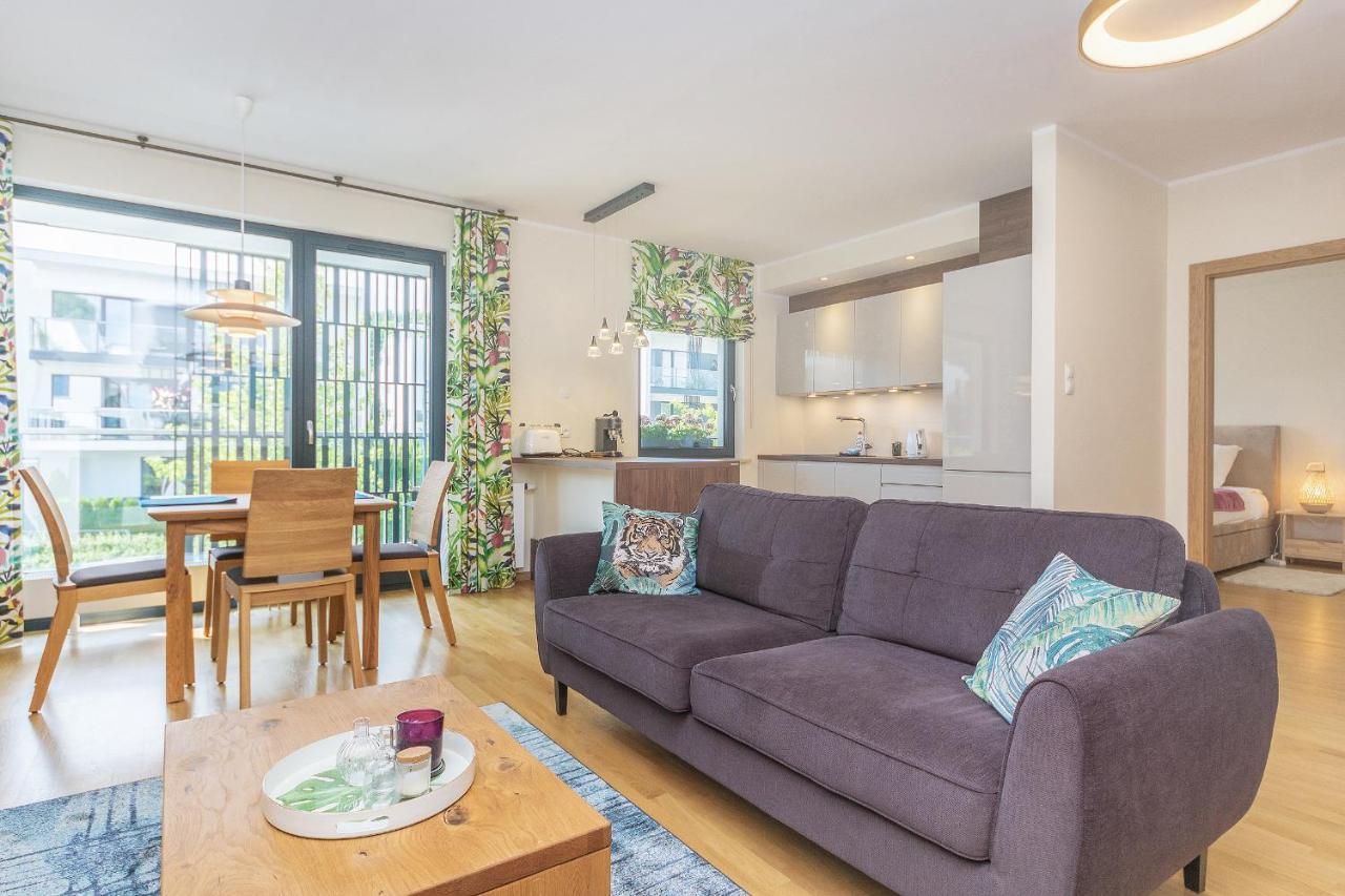 Pomorskie Apartamenty Bernadowska Green Deluxe Gdynia Buitenkant foto