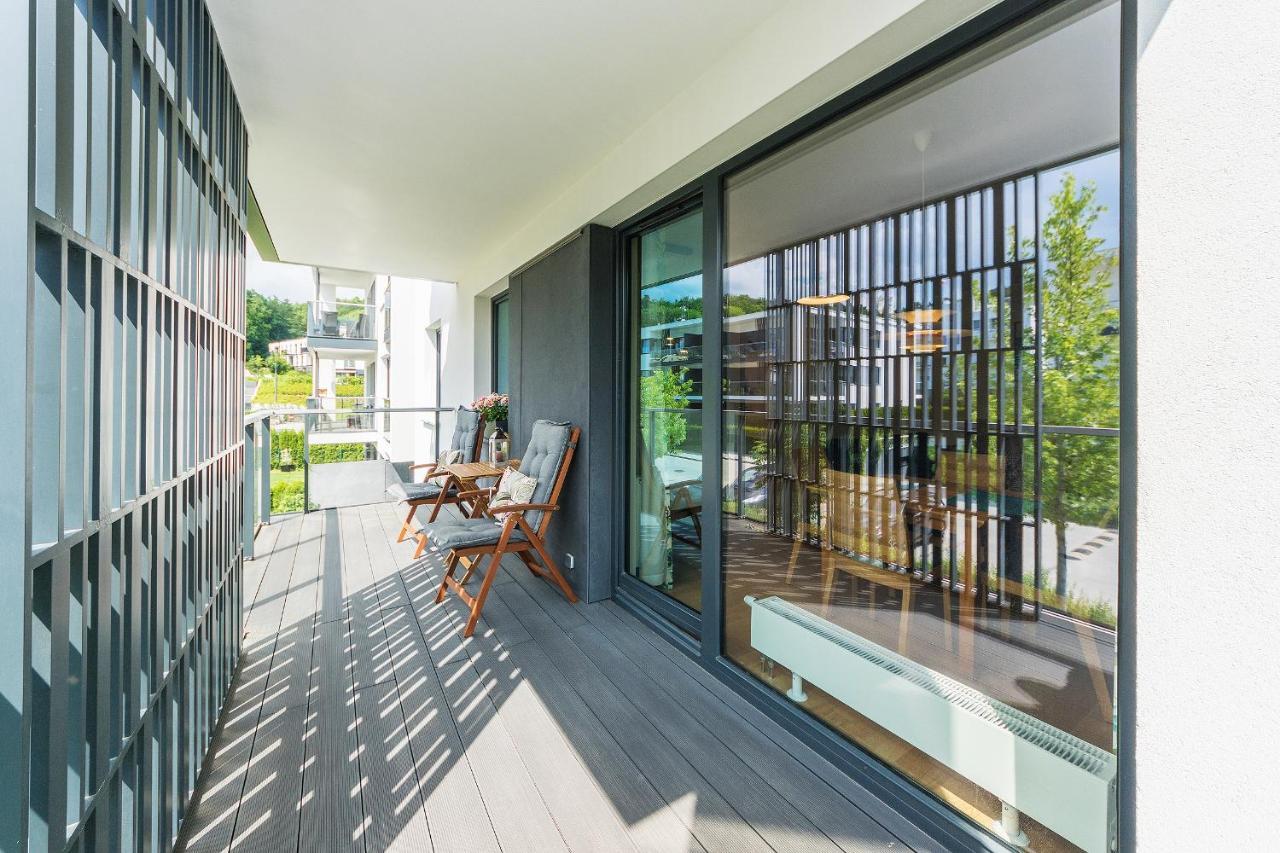 Pomorskie Apartamenty Bernadowska Green Deluxe Gdynia Buitenkant foto
