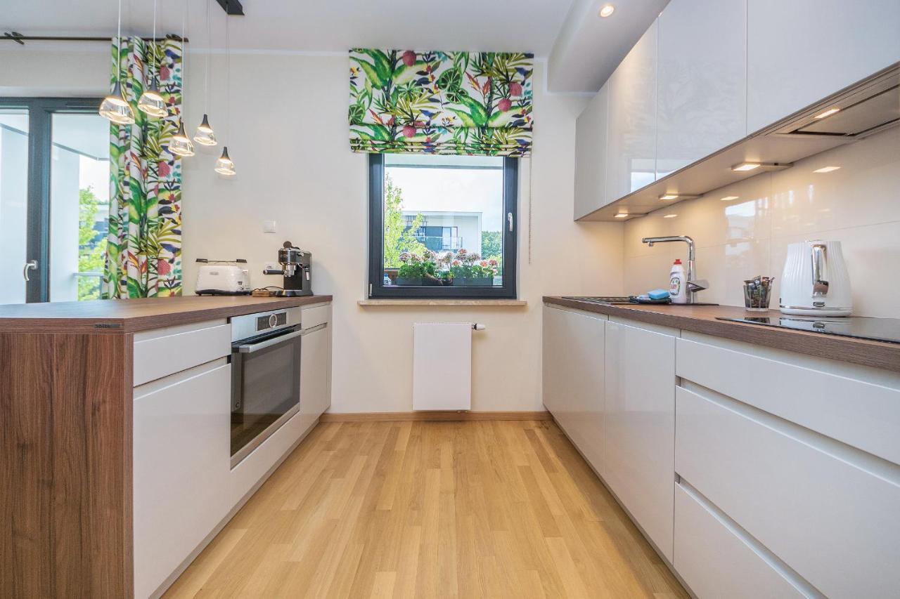 Pomorskie Apartamenty Bernadowska Green Deluxe Gdynia Buitenkant foto